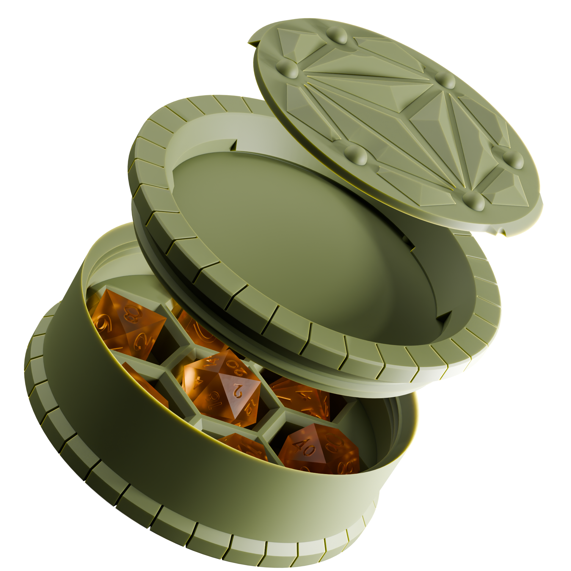 Dice & Mini's storage box - Customisable